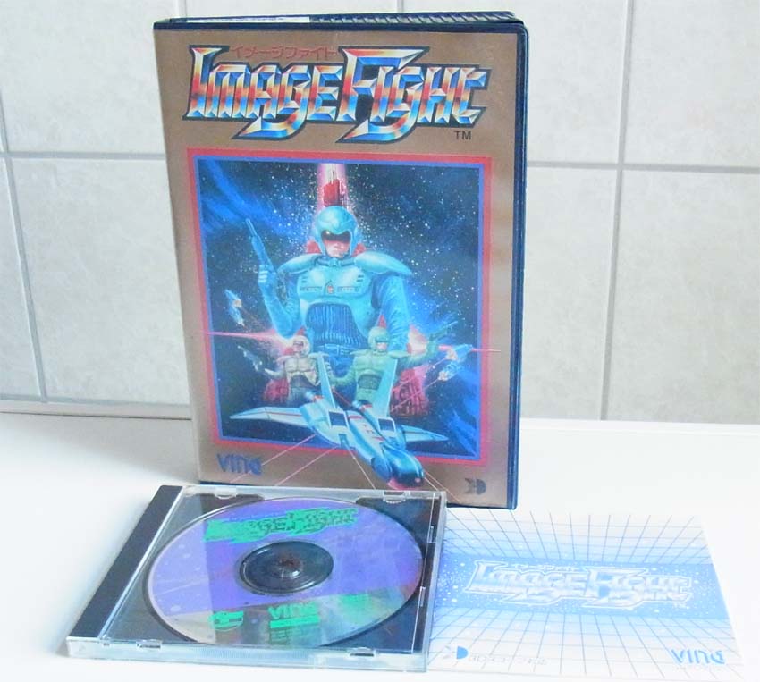 Jeu IMAGE FIGHT (IREM) Pour FM Towns, Import Japon, Bon état