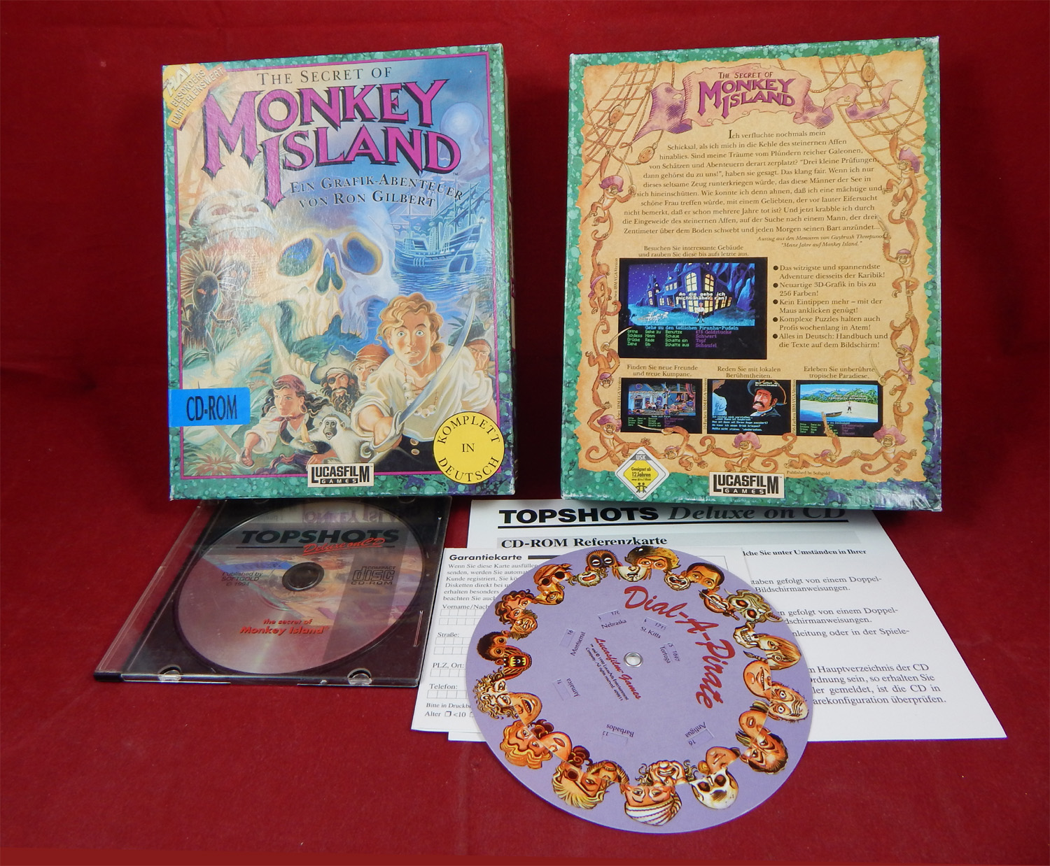 the secret of monkey island boxart the secret of monkey island boxart