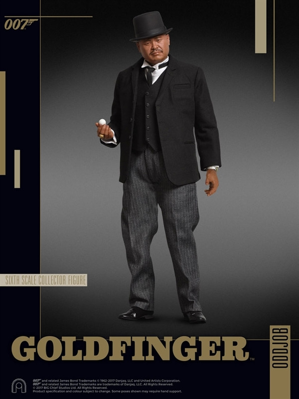 James Bond Goldfinger Oddjob - 1:6 Actionfigur | eBay