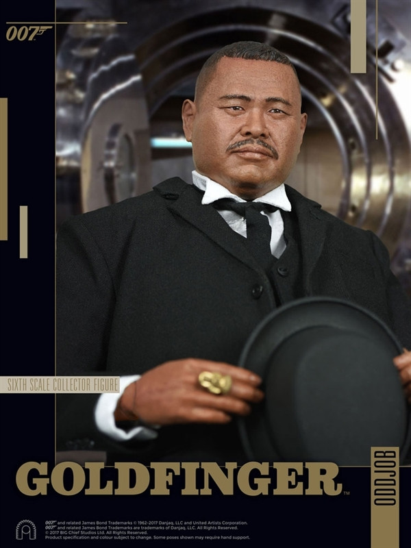 【絶版希少】James Bond & Oddjob 007 Goldfinger 絶版希少】James Bond & Oddjob 007 Goldfinger